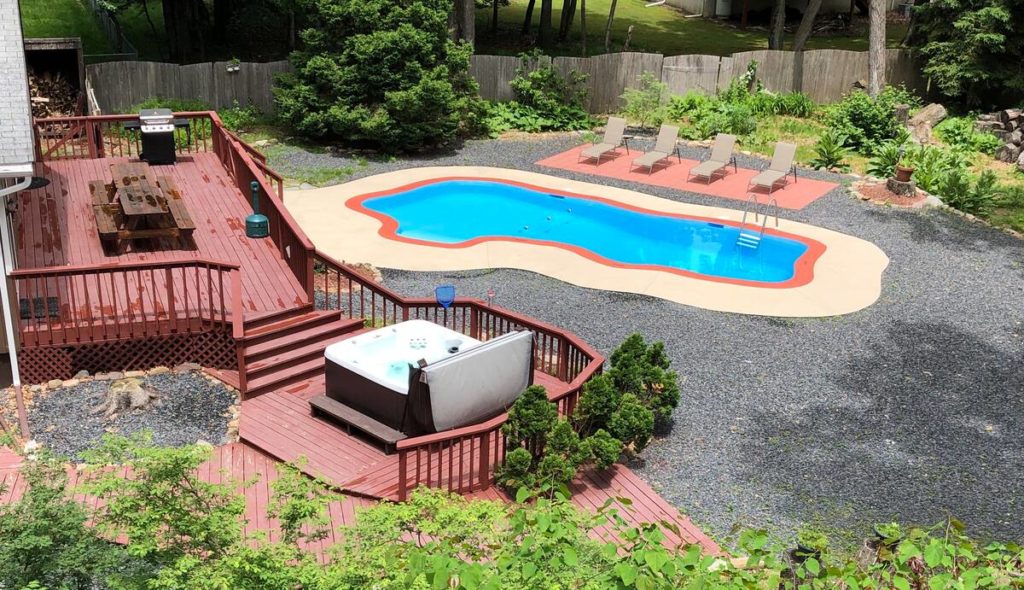 poconos airbnb with pool